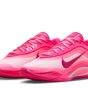 New In box- Nike Women's' A'One Pink A'ura Basketball Shoes